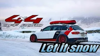 Audi A4 b8 Allroad |quattro power OUT OF COMPETITION | Mud & Snow show #quattropower #audib8allroad