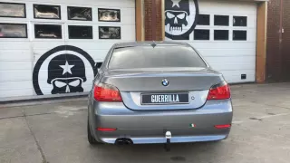 Guerrilla Bypass Exhaust on BMW E60 520i