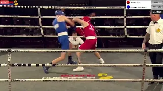 Jesse Bolt (Vic) Vs Samuel Whitehead (NSW) Amateur Boxing Fight