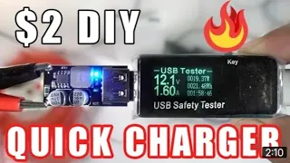 DIY  Q3.0 Fast charging module..How to make 20000 mah power bank ....