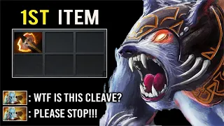 Crazy Cleave 1st Item Battle Fury Ursa Counter Pro PL Anti-Illusion Meta Epic Gameplay WTF Dota 2