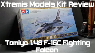 Tamiya 1/48 Lockheed Martin F-16C Fighting Falcon kit review!