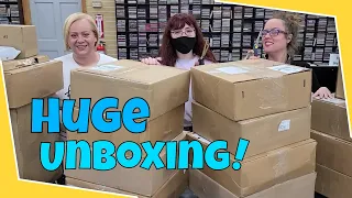 HUGE MEGA Unboxing of Brand New Vinyl Records & More