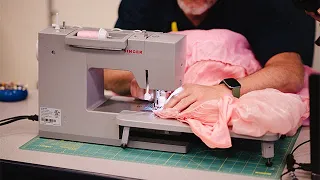 How To: Repair a Seam Tear | Sewing Machine 101 | Frayed Seam