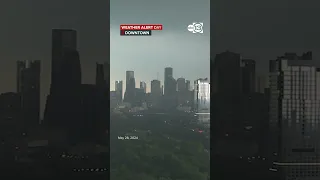 Timelapse video shows storms roll into downtown Houston