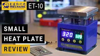 Mechanic ET-10 Heat Plate Review ⭐ Should you spend your money on this?