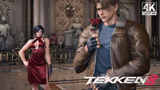 Tekken 8 Leon Kennedy & Ada Wong All Customizations & Intros