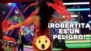 Robertita fracasa con su peligroso vestuario | Es Show