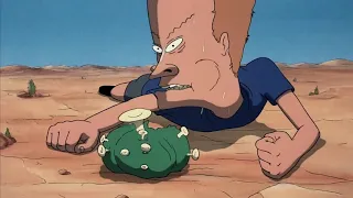 Beavis trips on peyote