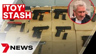 A judge has slammed the state's gun laws over a man was behind bars for toy guns | 7NEWS