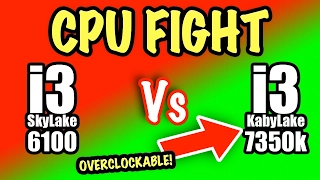 CPU FIGHT - I Was Surprised By This i3