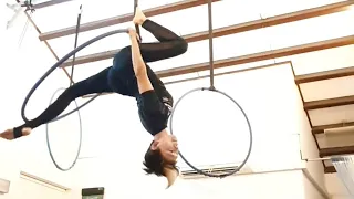 Aerial Hoop - ABCDEFu Forget You by Gayle