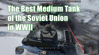 T-44-100 The Best Medium Tank of  the Soviet Union in WWII (WarThunder)