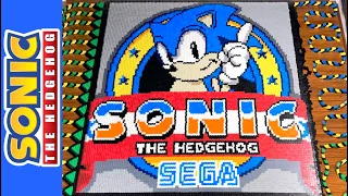 Sonic the Hedgehog 30th Anniversary (IN 200,000 DOMINOES!)