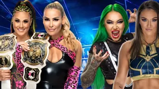 WWE Smackdown Live: Shotzi and Nox VS Natayla and Tamina