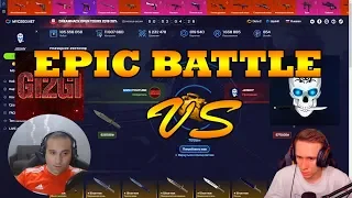 CSGO.NET ეპიკური ბათლები! EPIC KNIFE BATTLES GI2GI VS JOSKIY