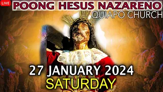 LIVE: Quiapo Church Mass Today - 27 January 2024 (Saturday) HEALING MASS