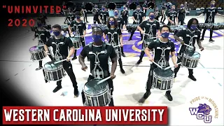 2020 Western Carolina University Drumline | "Uninvited"