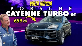 SUV MAIS RÁPIDO QUE FERRARI? Porsche Cayenne Turbo GT de 659 cv encara a VOLTA RÁPIDA com Rubinho!