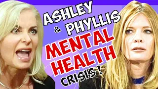 Young and the Restless: Ashley & Phyllis Both in Mental Health Crisis? #yr