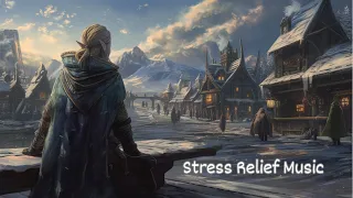 1 Hour Relaxing Music for Stress Relief | Relaxation & Stress Relief | Relax, Snowy, Study