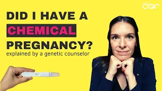 Did I have a chemical pregnancy?