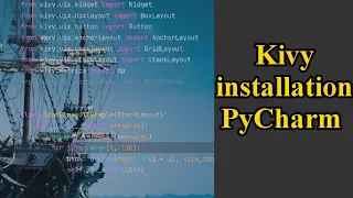 How to import kivy module in pycharm