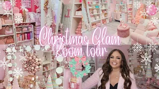 PINKMAS 2022 BEAUTY ROOM TOUR❄️MY ENTIRE CHRISTMAS COLLECTION!!