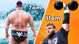 The Real Morning Routine of the WORLD'S STRONGEST MEN