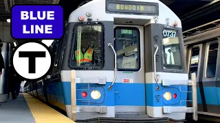 【MBTA Blue Line】Time Lapsed POV from Wonderland to Bowdoin