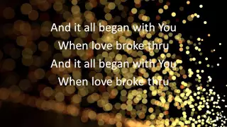 TobyMac - Love Broke Thru (Lyrics)