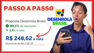 FIM DAS DÍVIDAS: Como pagar dívida pelo DESENROLA BRASIL | Negociação Desenrola Brasil Portal Gov Br