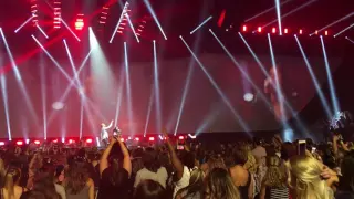Demi Lovato performs "Live Your Life" with T.I. for Future Now Tour at Philips Arena in Atlanta, GA