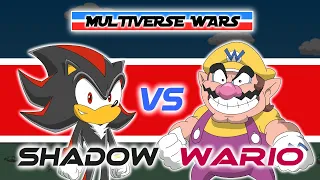 Shadow VS Wario - MULTIVERSE WARS! ⚫💥🌟