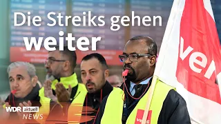 Streik NRW: Öffentlicher Dienst im Tarifstreit | WDR aktuell