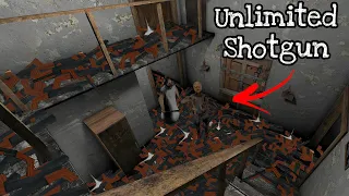 Unlimited Shotgun VS Granny and Grandpa (Granny Revamp 1.8)