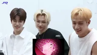 stray kids reaction Hyuna "i'm not cool"(fake reaction)💞