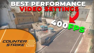 Optimized Counter Strike 2 Settings | BETTER PERFORMANCE | Max FPS | Smoother Gameplay