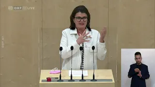 2021-06-16 136 Elisabeth Pfurtscheller ÖVP - Nationalratssitzung