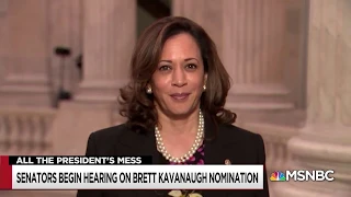 Senator Harris Discussing the Kavanaugh Hearings