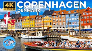 Copenhagen, Denmark Walking Tour - 4K 60fps with Captions