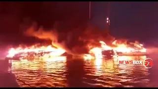 «Well-done» 18 яхт сгорели в Хорватии из-за прожарки стейка на камбузе
