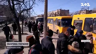 Триває евакуація мирних жителів із-під обстрілів у Попасній