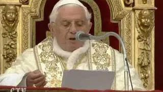 MESSAGGIO URBI ET ORBI - PAPA BENEDETTO XVI - PASQUA 2009