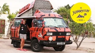 Worldtravel Campervan with washing machine | VW T3 SYNCHRO DIY Campervan