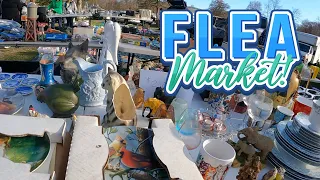 Opening Weekend For The Local Flea Market! There Are Deals To Be Found!