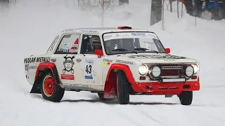Toivakka Rally 17.2.2024, Action and Pure Sound!