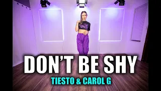 Don't Be Shy Karol G & Tiësto (Official Music Video) VIDEO Coreografia Rachel Ortega