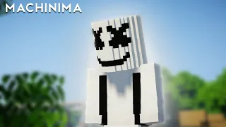 Marshmello - Alone but Minecraft (Minecraft Machinima)