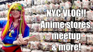 NYC TRIP VLOG! - Doll meetup, Toy hunting (Book-Off Anime & more) & travel vlog! (my week in dolls)